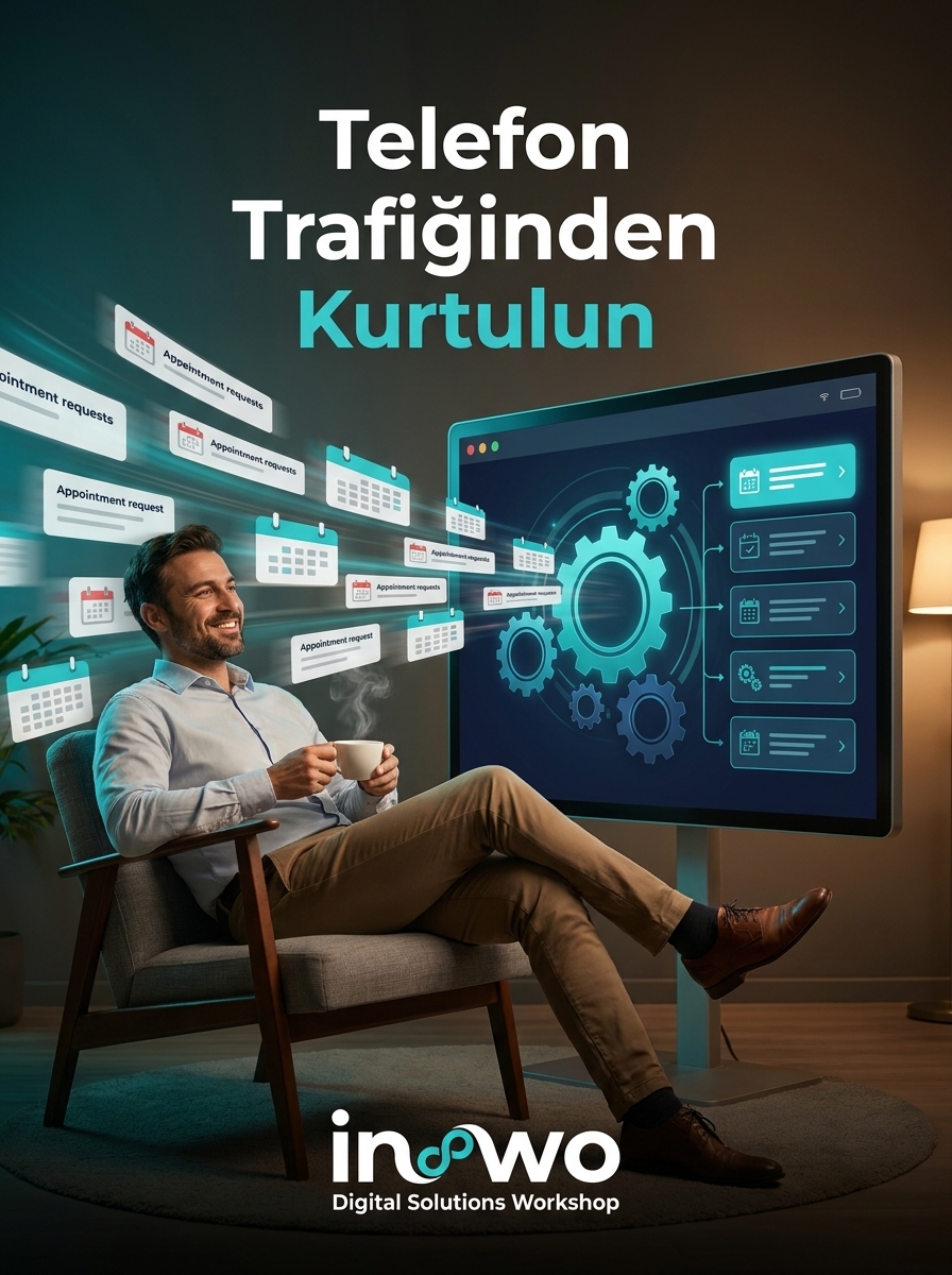 İşletme sahibi ve otomatik randevu sistemi ile stressiz yönetim